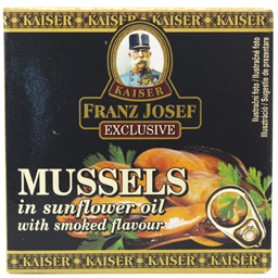 Kaiser Franz Josef Midii In Ulei De Floarea-soarelui Cu Aroma De Fum 80g