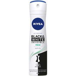 Nivea Deodorant Spray Black & White Fresh 150ml