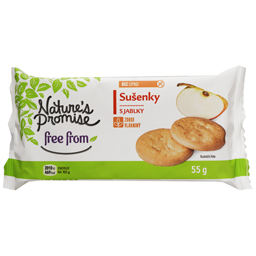 Nature's Promise Free From Biscuiti Cu Mere, Fara Gluten 55g