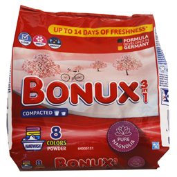 Bonux Detergent Pudra Manual, 8 Spalari 400g