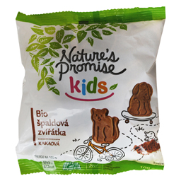 Nature's Promise Kids Biscuiti Eco Cu Cacao Si Spelta 100g