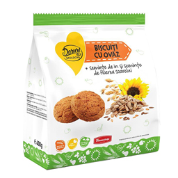 Franzeluta Biscuiti Cu Ovaz Si Seminte De In Si Floarea Soarelui 400g