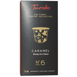 Turabo Cafea Caramel, 10 Capsule