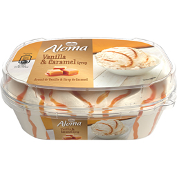 Aloma Inghetata Aroma De Vanilie Si Sirop De Caramel 461g