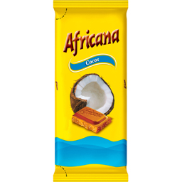 Africana Ciocolata Cu Lapte Si Nuca De Cocos 80g