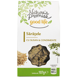 Nature's Promise Saratele Cu Susan Si Condimente 107g