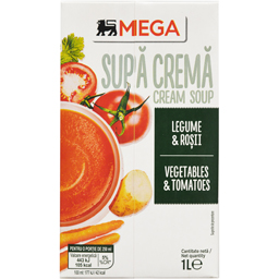 Mega Supa Crema Cu Legume Si Rosii 1l