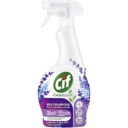 Cif Spray Curatare Suprafete Multiple Lavanda Si Feriga Albastra 500ml