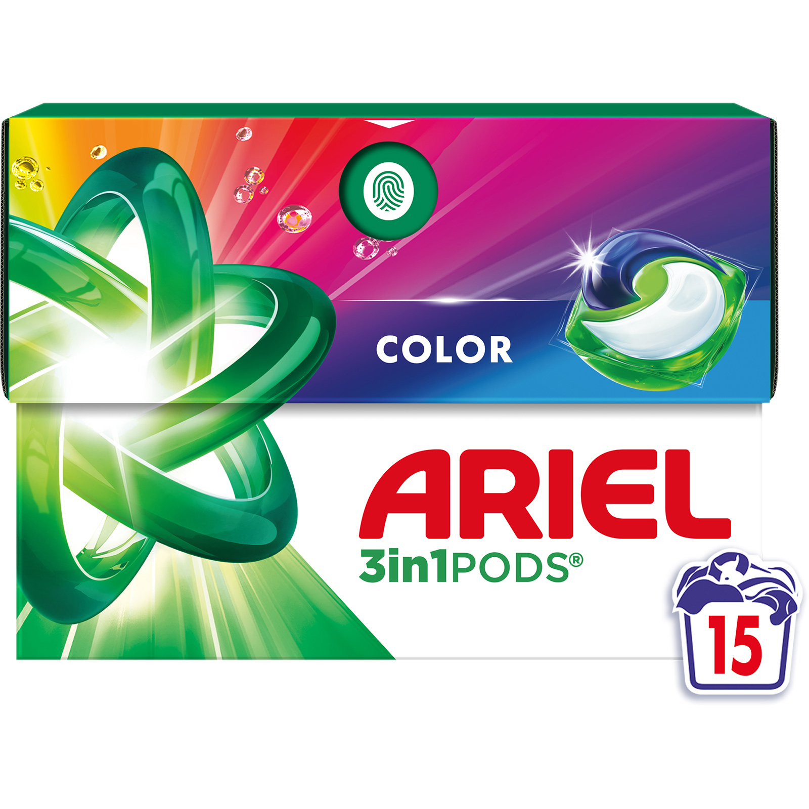 Detergent Color, 15 capsule