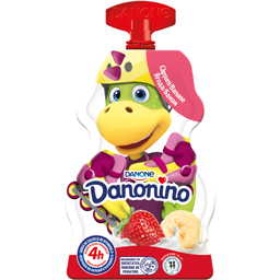 Danonino Iaurt De Baut Cu Capsuni Si Banane 70g