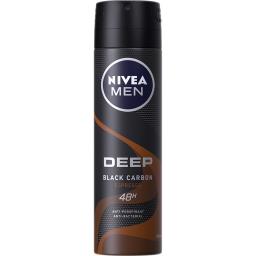 Nivea Men Deodorant Spray Deep Black Carbon Espresso 150ml