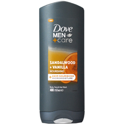 Dove Men+care Gel De Dus Sandalwood + Vanilla 400ml