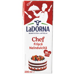 Ladorna Smantana Pentru Frisca, 35% Grasime 200ml