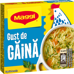 Maggi Baza Pentru Mancaruri Cu Gust De Gaina, 6 Cuburi 60g