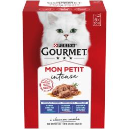 Gourmet Hrana Umeda Pentru Pisici Cu Somon 6x50g