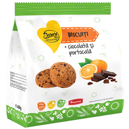 Daruri Din Moldova Biscuiti Cu Portocala Si Ciocolata 400g