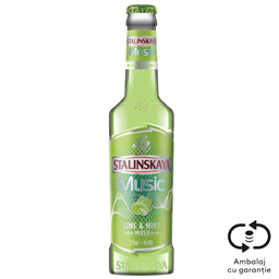 Stalinskaya Bautura Slab Alcoolizata Music Lime & Mint 275ml