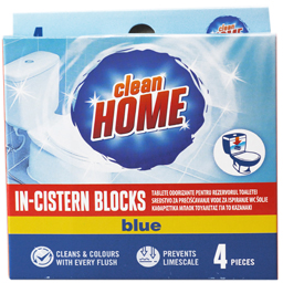 Clean Home Tablete Odorizante Pentru Rezervorul Toaletei, 4 Bucati