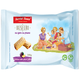 Secretul Bunicii Buseuri Cu Gem De Prune 300g