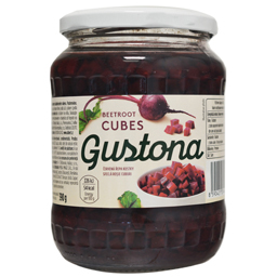 Gustona Sfecla Rosie Cuburi 670g