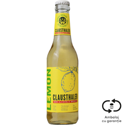 Clausthaler Bere Fara Alcool Cu Suc De Lamaie 0.33l