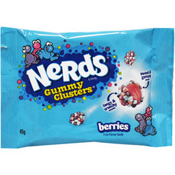 Nerds Jeleuri Crocante Cu Aroma De Fructe De Padure 45g