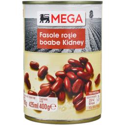 Mega Fasole Rosie Boabe Kidney 400g