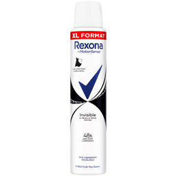 Rexona Deodorant Spray Invisible Black&white 200ml