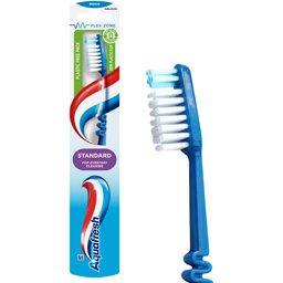 Aquafresh Periuta De Dinti Medium Flex Zone, Diverse Culori