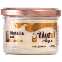 Laptaria Cu Caimac Untul Cel Laptos 80% Grasime 150g