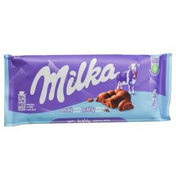 Milka Ciocolata Aerata Cu Lapte 90g
