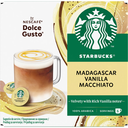 Starbucks Cafea Macchiato Madagascar Vanilla, 12 Capsule