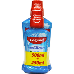 Colgate Pachet Apa De Gura Cool Mint 500+250ml