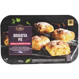 World's Market Bougatsa Placinta Cu Umplutura Cu Aroma De Vanilie, Congelata Rapid 457.5g