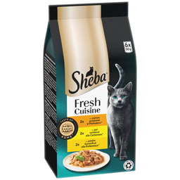 Sheba Hrana Umeda Pentru Pisici, Taste Of Rome, Cu Pui,curcan, Pasare 6x50g