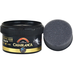 Casablanca Crema Solida Pentru Pantofi, Neagra 50ml
