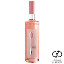 Wine Chocolate Bautura Aromatizata Pe Baza De Vin Roze 0.5l