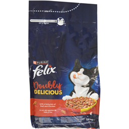 Felix Hrana Uscata Pentru Pisici Adulte, Cu Vita Si Pui 1.4kg