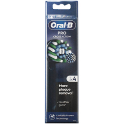 Oral-b Rezerve Periuta De Dinti Electrica Pro Cross Action Black, 4 Bucati