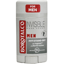 Borotalco Deodorant Stick Pentru Barbati, Invisible 40ml