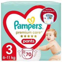 Pampers Scutece-chilotel Bebelusi Marimea 3, 6-11 Kg, 70 Buc