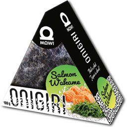 Mowi Onigiri Cu Somon Si Salata Wakame 100g