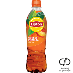 Lipton Bautura Racoritoare Cu Ceai Negru Si Piersica 0.5l
