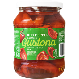 Gustona Gogosari Sferturi In Saramura 650g