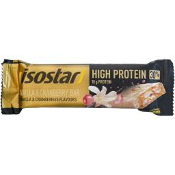 Isostar Baton Proteic Cu Vanilie Si Merisoare 55g