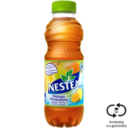 Nestea Bautura Necarbogazoasa Mango, Ananas Si Ceai Negru 0.5l