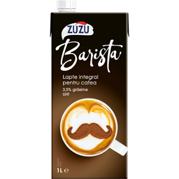 Zuzu Lapte Uht Integral Pentru Cafea Barista, 3.5% Grasime 1l