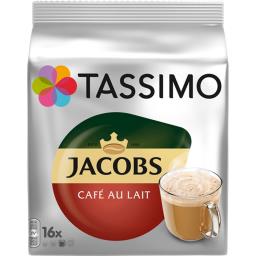 Tassimo Cafea Cafe Au Lait, 16 Capsule