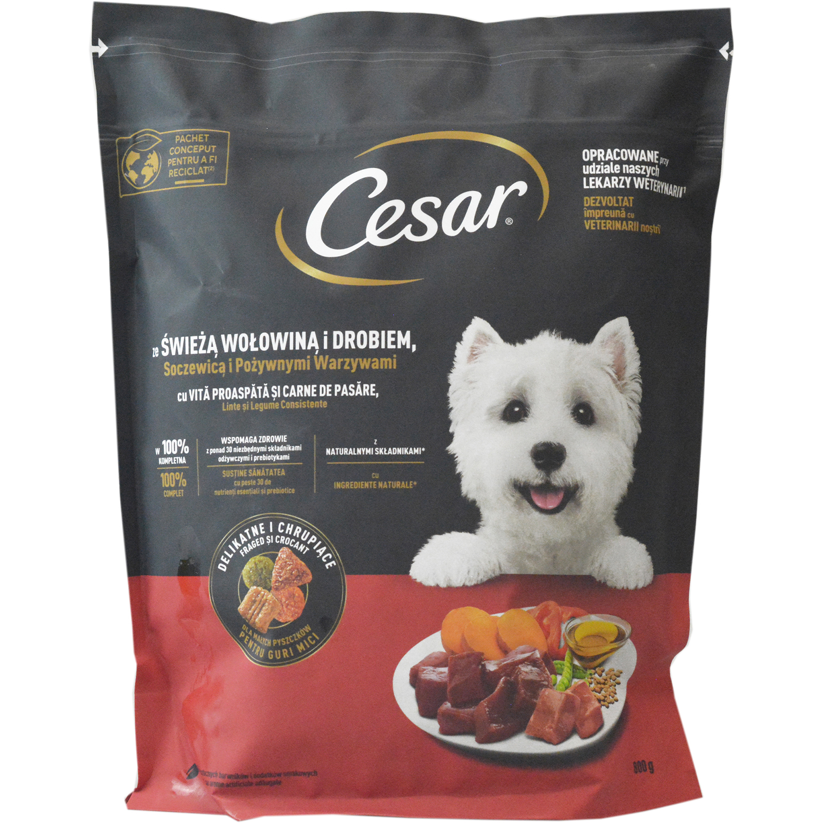 Hrana uscat caini 800g