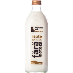 Laptaria Cu Caimac Lapte Gingas Fara Lactoza, Minim 3,8% Grasime 1l
